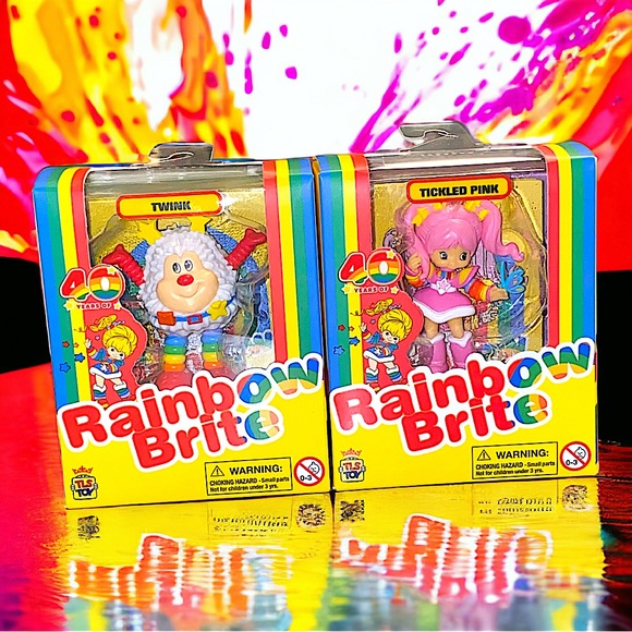 Rainbow Brite Mini Figures - Complete Collection w/ Rainbow Brite Chase - Picture 5 of 6
